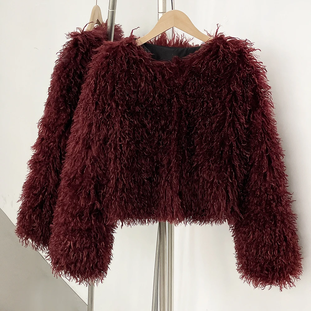 Winter Clothing Manufacturers - OFTBUY Suni Kürk Ceket Yeni Stil