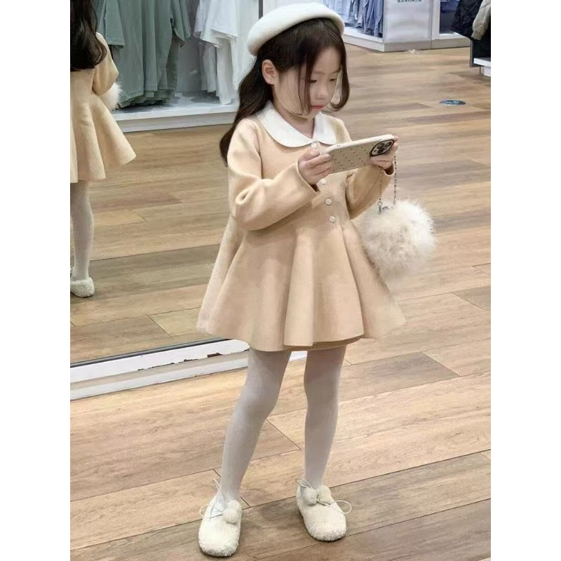 Yellow Winter Clothing - Kore Çocuk Giysileri 2025 Sonbahar ve
