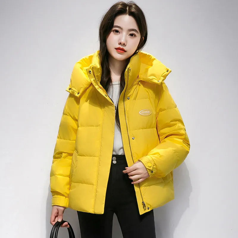 Yellow Winter Clothing - Sarı Kış Kısa Ceket kadın 2025,