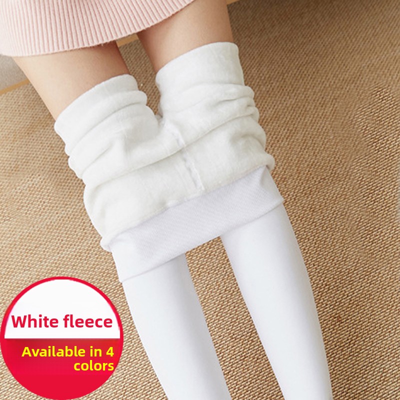 Winter Clothing Layers - Beyaz Polar Astarlı Sl Kalınlaştırılmış Taban