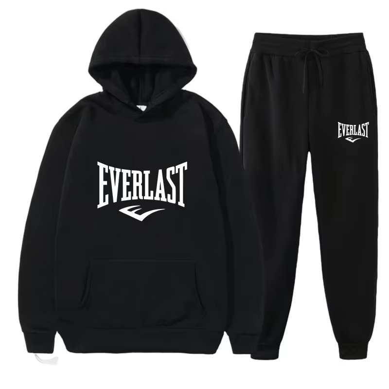 Winter Clothing Hoodie - Erkekler için EVERLAST Spor Giyim Fitness