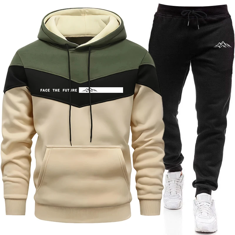 Winter Clothing Hoodie - Eşofman Erkek Modası Günlük Kapüşonlu Sweatshirt