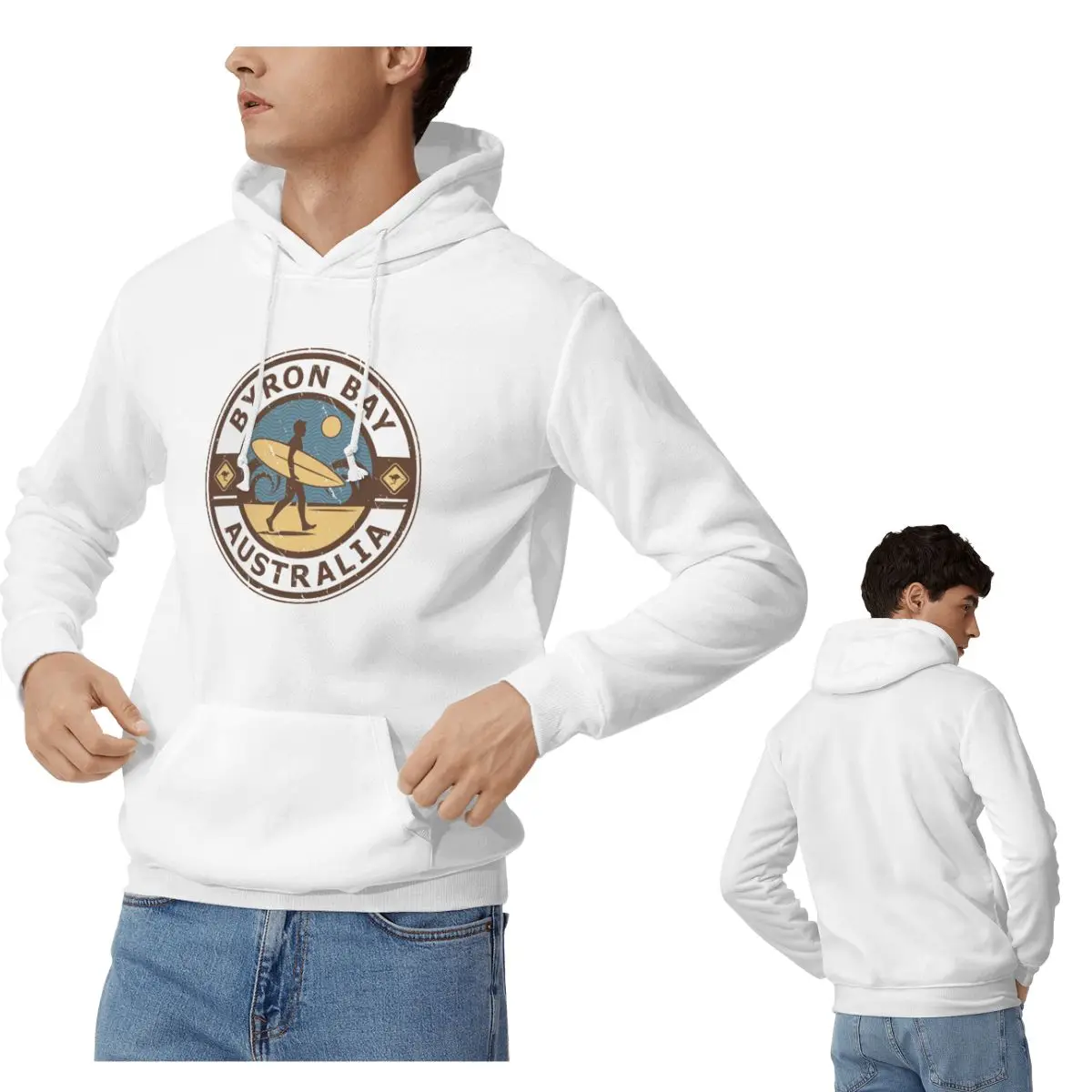 Winter Clothing Australia - Byron Bay, Avustralya Kapüşonlular Erkek Kadın