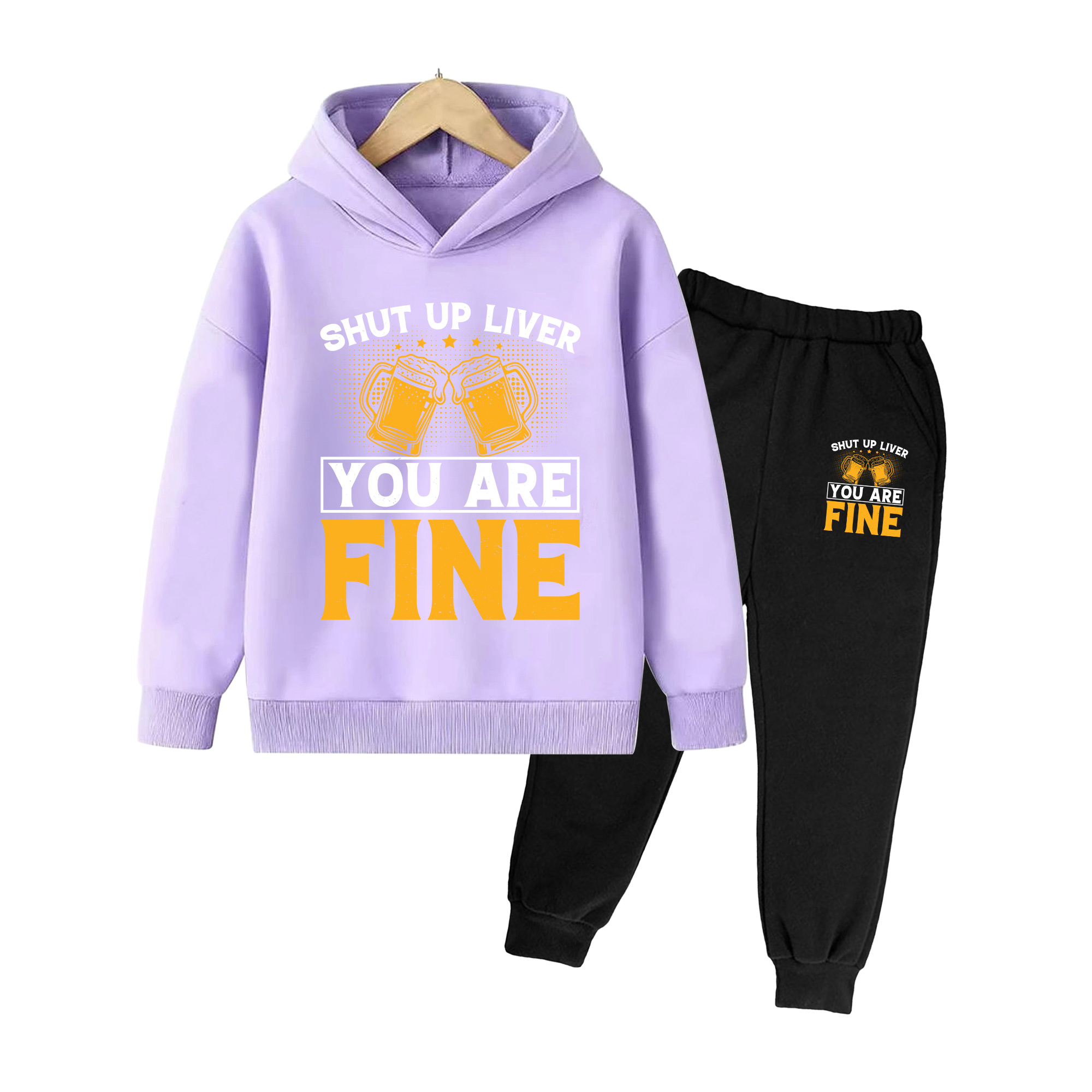 Çocuklar için Kapüşonlu Üst ve - Yellow Winter Clothing incelemesi ve fiyatı