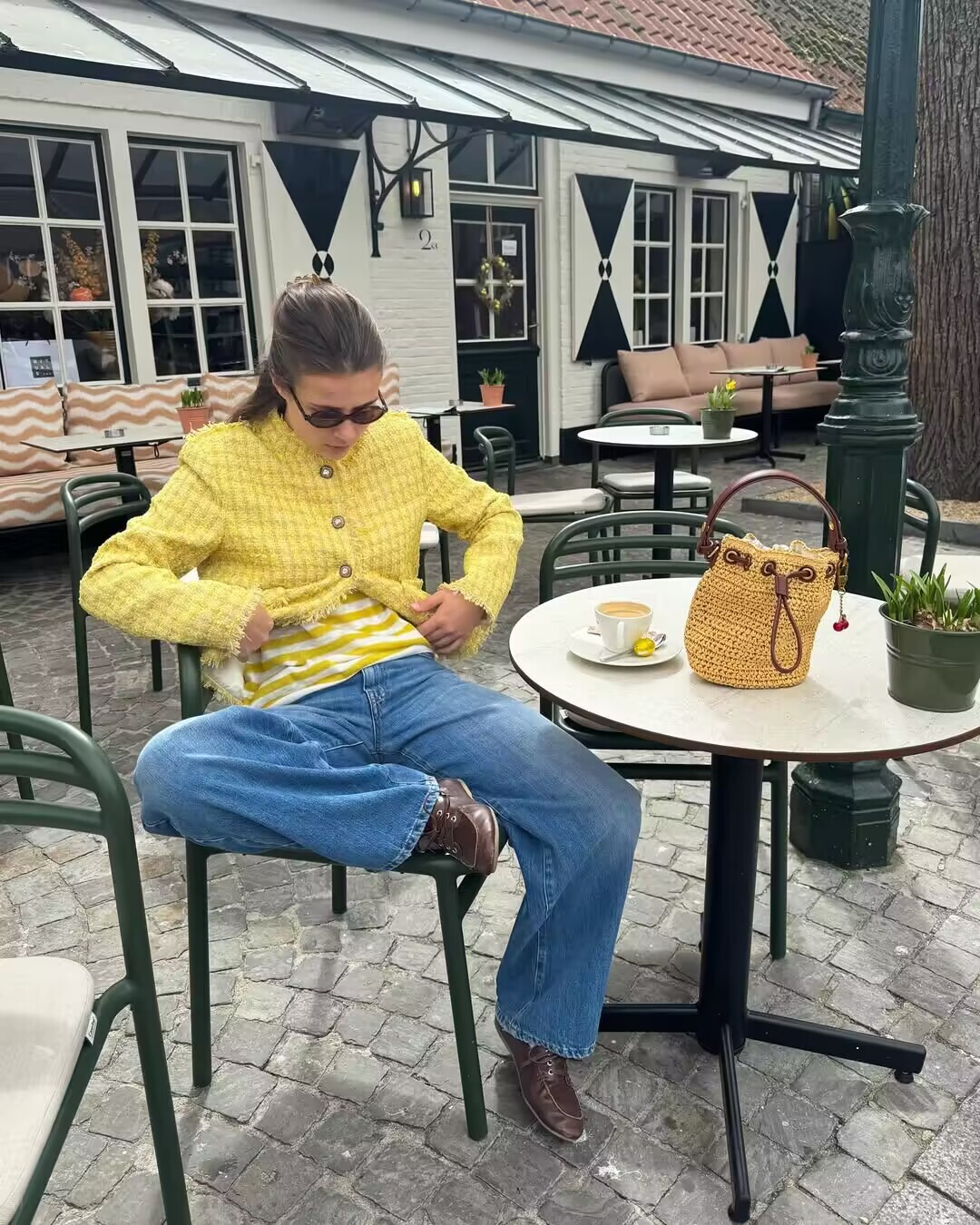 Sonbahar Kış Yeni Zarif Yün Ce - Yellow Winter Clothing incelemesi ve fiyatı