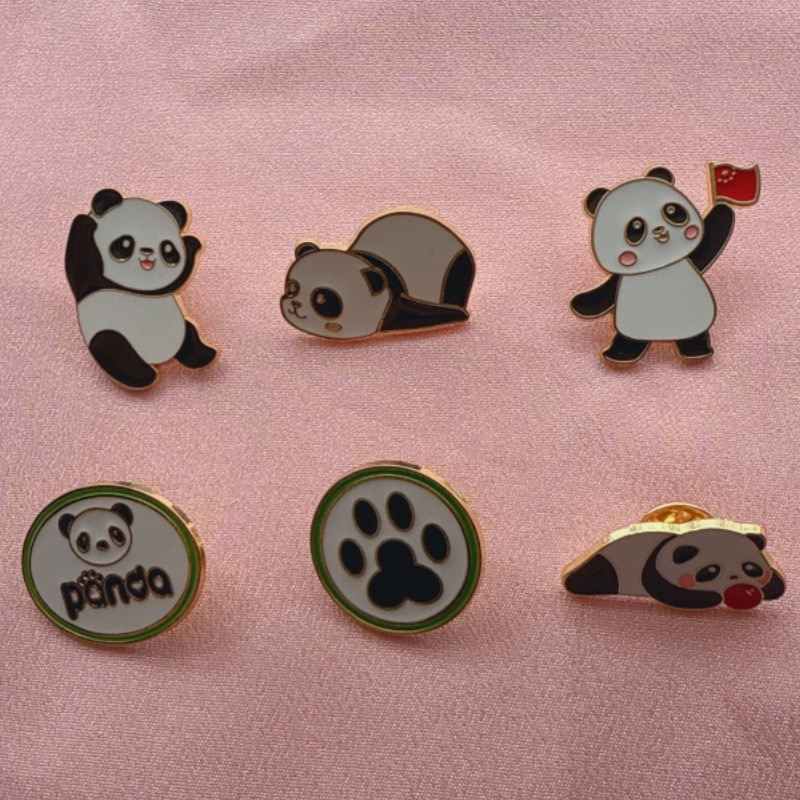 6 adet Karikatür Çin Panda Roz - Winter Clothing Usa incelemesi ve fiyatı