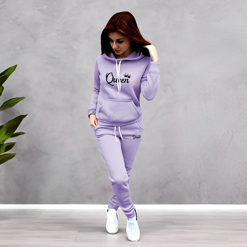 Kadın Eşofman Takımı Kraliçe H - Winter Clothing Usa incelemesi ve fiyatı