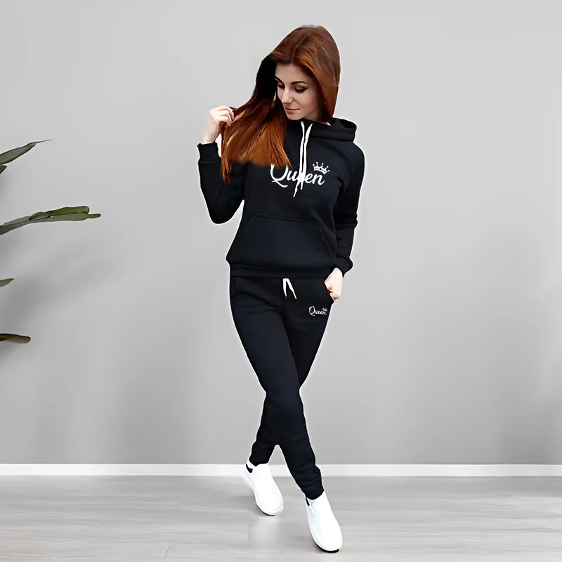 Kadın Eşofman Takımı Kraliçe H - Winter Clothing Usa incelemesi ve fiyatı