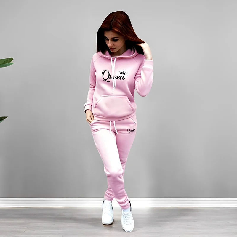 Kadın Eşofman Takımı Kraliçe H - Winter Clothing Usa incelemesi ve fiyatı