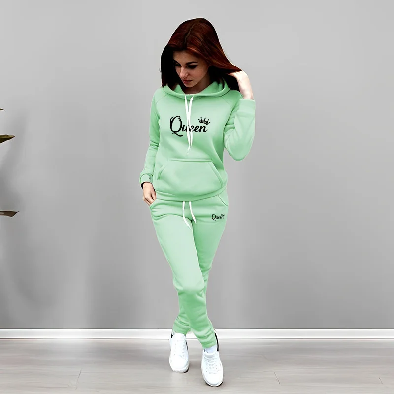 Kadın Eşofman Takımı Kraliçe H - Winter Clothing Usa incelemesi ve fiyatı