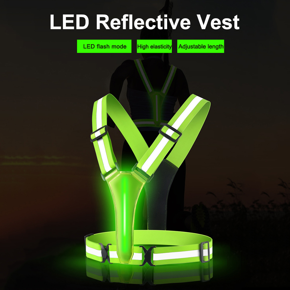 LED'li Koşu Yeleği Ayarlanabil - Yellow Winter Clothing incelemesi ve fiyatı