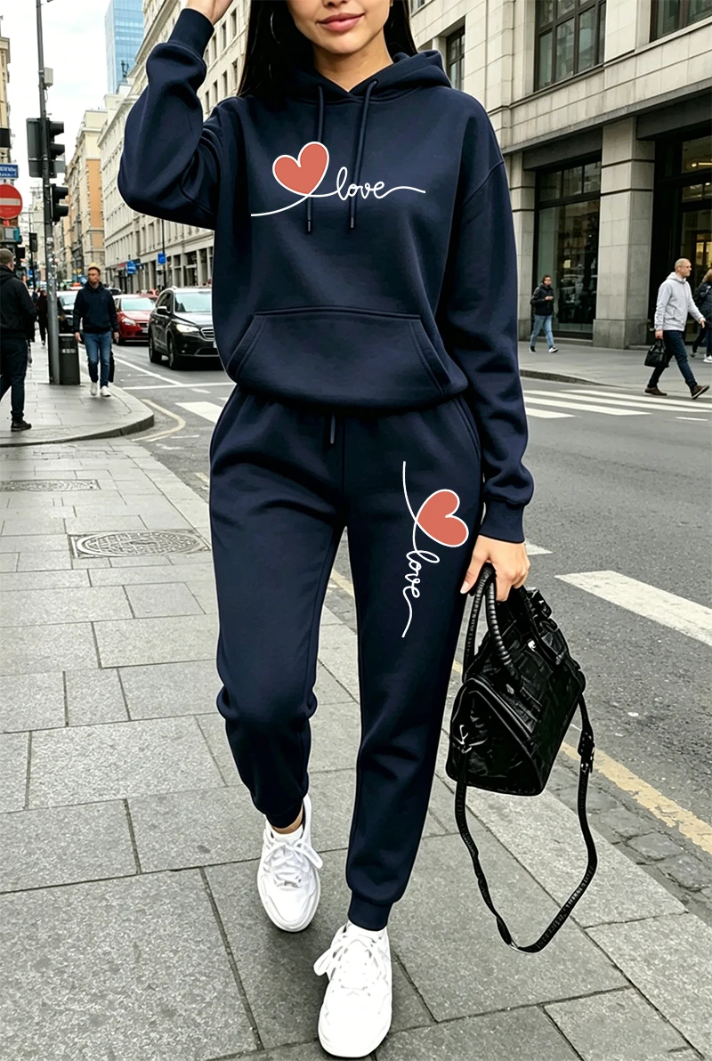 Kadın Eşofman Takımı Baskılı G - Winter Clothing Hoodie incelemesi ve fiyatı
