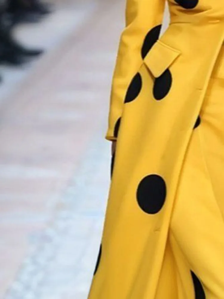 Gymystars Puantiyeli Yün Ceket - Yellow Winter Clothing incelemesi ve fiyatı