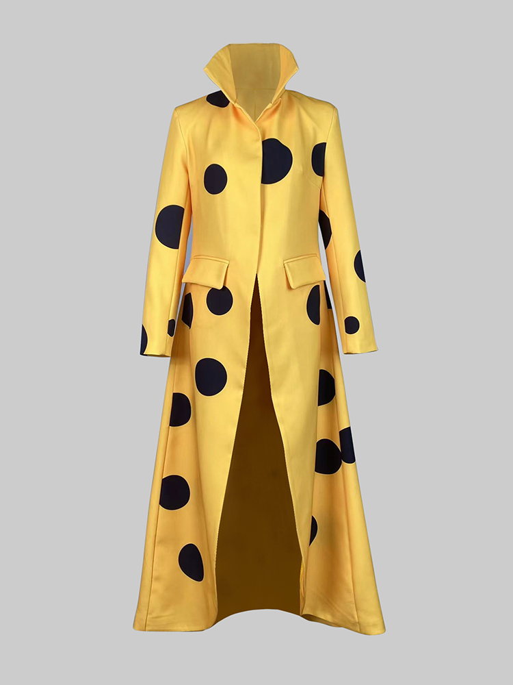 Gymystars Puantiyeli Yün Ceket - Yellow Winter Clothing incelemesi ve fiyatı
