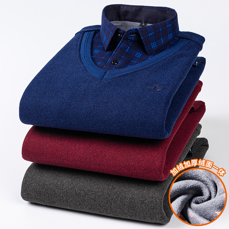 Erkek Örme Gömlek Yaka Günlük  - Winter Clothing Layers incelemesi ve fiyatı
