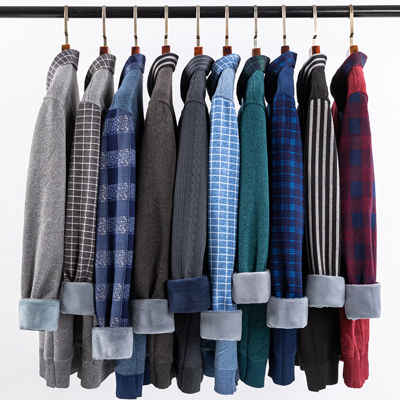 Erkek Örme Gömlek Yaka Günlük  - Winter Clothing Layers incelemesi ve fiyatı